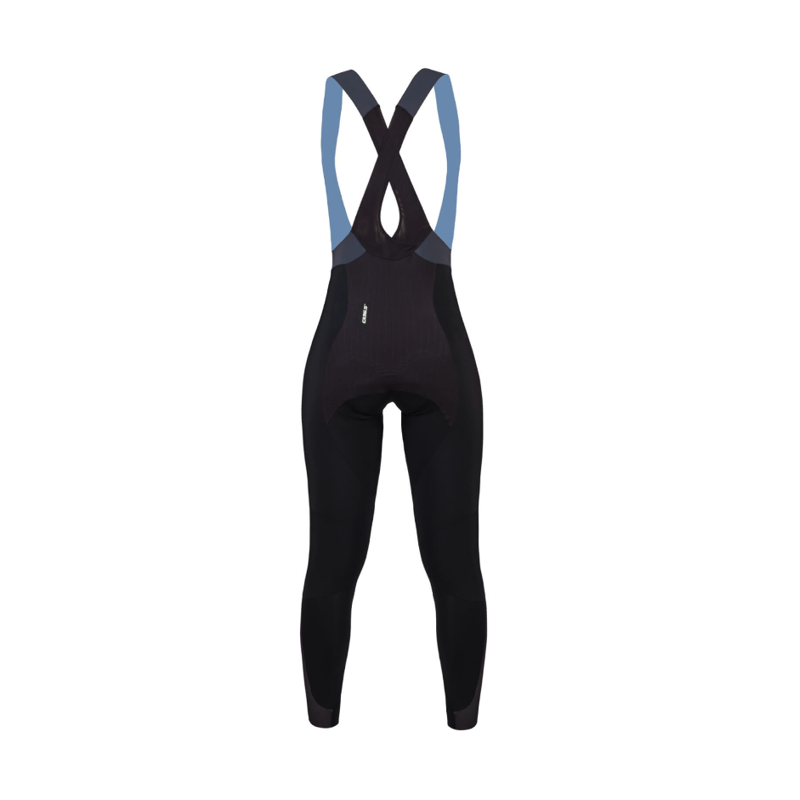 Q36.5 Womens Gregarius Hybrid LIGHT Bib Tights : Black-1